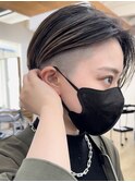 【SHARON原宿】刈り上げ×メッシュカラー