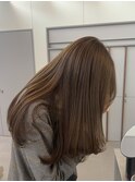 着物ヘア/大人ガーリー/ダークアッシュ/似合わせカット/栄矢場