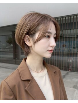 ライズ ネックス ザ サロン 渋谷(LIZE nex the salon) ショートボブ［#渋谷駅 #ショートボブ #髪質改善］