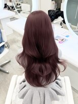 アイシー 表参道(ICY) 後ろ姿盛れる*ブリーチなし透明感カラーピンクベージュ