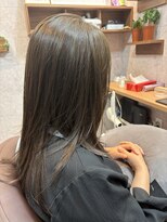 モニカ 天王町店(Monica) 透明感アッシュブラウン×ナチュラルレイヤー
