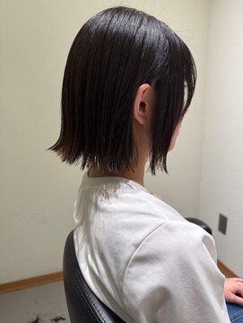 クリック(Click) ボブ/切りっぱなし/顔周りカット/30代40代50代/小倉美容室