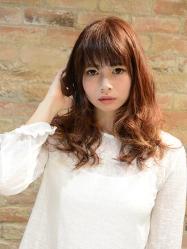 アース 横浜店(HAIR&MAKE EARTH) シフォンカールスタイル【EARTH横浜店】