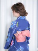 《Barretta/蒲田69》☆浴衣・着付け☆ゆるふわ大人まとめ髪☆