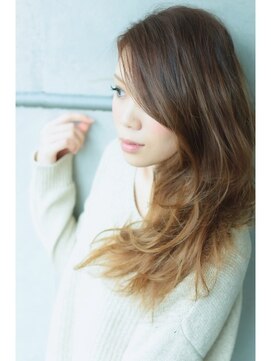 ヘアサロンエムフィス 池袋東口(HAIR SALON M Fe's) 【2016】ゆるふわウザバンググラデーション！