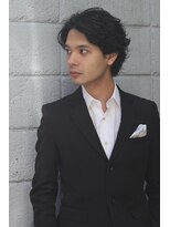 ブークル(boucle)&nbsp;外国人風　ビジカジ　ウルフ