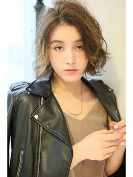 ロンドアベニール 北千住(Lond avenir) 【lond avenir本田】ひし形シルエットのレイヤーボブ☆