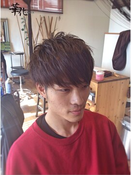 hair salon 華化 ショートマッシュ