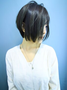 ラウンジ モリオ イケブクロ(Lounge MORIO Ikebukuro) 【morio池袋】可愛くて色気のある暗髪小顔ショート♪