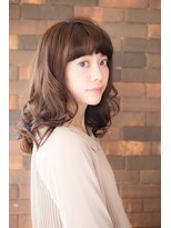 ヘアーズ ロッソ(hair's ROSSO) 【鶴見】大人かわいい 無造作 カールふわミディ☆[30代40代50代]