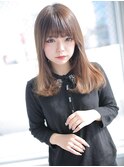 柔らか抜け感カラー×甘ふわ愛されロング