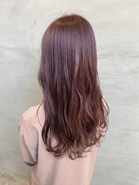 ジーナ 福岡天神(Zina) 【Zina 福岡】イメチェン毛先パーマ耳かけ×フォギーベージュ