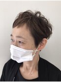 【AMAZING HAIR 中沢店/鳥越】大人ベリーショート/抜け感/小顔