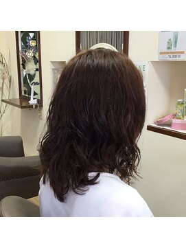 エム クゥール m.coeur ふんわりパーマ