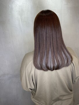 アンダーバーホワイトモデ 河内長野(_WHITE mode) ☆ シルバーグレージュインナーカラー