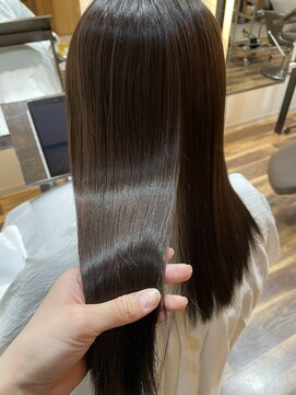 ブローチェアヴェダ AVEDAカラーで作る艶髪◎ 【髪質改善/郡山/郡山美容室/艶髪】