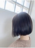 丸さが可愛い★切りっぱなしボブ★
