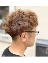 サーティーン(THIRTEEN) 2STEPでスタイリング完了!メンズパーマ(^^) 30代☆40代