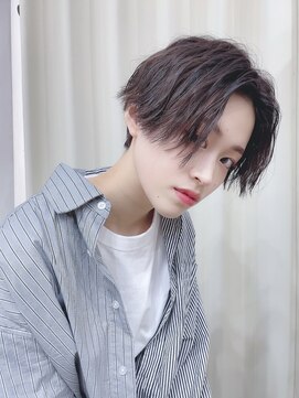 ハピネス 王寺店(Happiness) ハンサムショート センターパート ショート 奈良 王寺