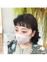 アクセヘアー 町田(acce hair)&nbsp;前髪だけ取れてきたパーマの復活