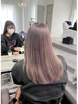 クラン(clan) ピンクグレージュ