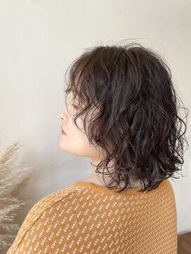 グラムヘアデザイン(g. hair design) 《カジュアルなスタイルに◎ふわっとパーマ*》