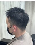 ベリーショート/短髪/ビジネス/清潔感/ツーブロ/20代/30代/40代