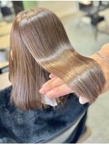 ユンク(UNC)&nbsp;髪質改善『ノフ』トリートメント お客様画像。(加工無し)