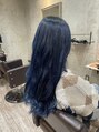 アグ ヘアー トルペ 北島店(Agu hair torupe) ブリーチ1~2で作るディープブルー