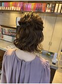 scene.【シーン】【池袋 西口徒歩3分】ハーフアップアレンジボブ