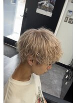 ブライト(Bright)&nbsp;ホワイトベージュ×ミニウルフ