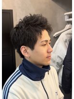 スイッチ(men's SWITCH)&nbsp;大分メンズカットスパイキーショートレイヤー刈り上げ
