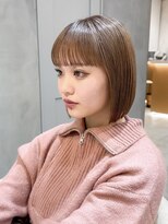 ロンド ブランシュ 錦糸町北口(Lond blanche) 前髪アンブレラカラーこなれミディイメチェンウェーブパーマ