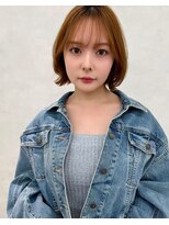 エジョン 幡ヶ谷店(Aejon)&nbsp;イメチェン/似合わせカット/フルバング/レッドブラウン/幡ヶ谷