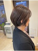 30代/40代/50代 簡単スタイリング!ショートボブ