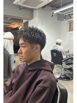 ヴィ 大宮(Vii) 神田脩/アップバング/刈り上げ/束間ショート/大宮/眉毛カット