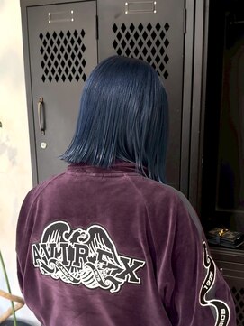 ヲタク(wotaku.) ブルーカラーネイビーカラーブルージュダブルカラーケアブリーチ