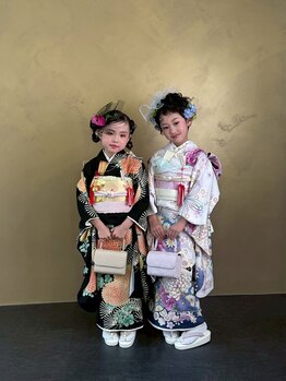 ウィロウ(WILLOW)の写真/【卒業式・成人式・七五三のご予約受付中】本格派の着付けとヘアセット、メイクなら《WILLOW》にお任せ♪