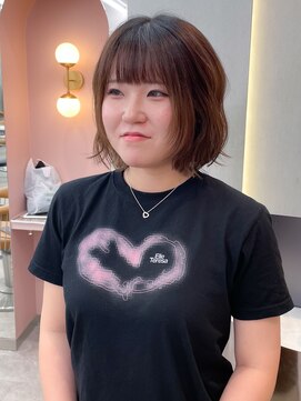 ロンド ブランシュ 錦糸町北口(Lond blanche) くびれヘア/顔周り/韓国/ボブ/レイヤーカット/前髪/カラー錦糸町