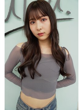 ウル(uLu.) 韓国ヘア/レイヤースタイル/レイヤーカット/グレージュ