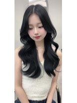 リッカ(LICCA) (licca内堀)韓国ヘア×レイヤーカット×センター分け