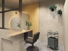 全席半個室の落ち着いた空間で髪・心満たされる自分時間を