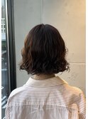 mini bob × perm