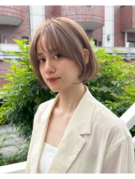 レイラバイアフロート 吉祥寺(Lila by afloat) 【畑中正敏】愛されショートボブ艶髪/似合わせカット