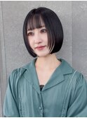 ◇ボブ 縮毛矯正 顔周りカット 表参道 髪質改善