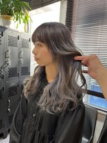 ヴァイス 渋谷店(VAICE)&nbsp;アッシュグレー/インナーカラー