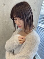 イル 天神西通り店(ill)&nbsp;20代30代ボブ/ミディアムレイヤー／グレージュ/透明感/天神/大名