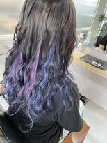 flou 髪質改善/エクステ/ブリーチ/メンズ/ヘッドスパ カラフルインナー