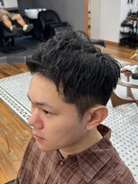 ザデイトウキョウ 表参道 青山(THE DAY TOKYO) MEN’S/サーフカール/刈り上げセンターパート/表参道駅/青山