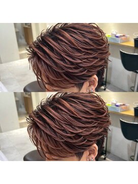 アイトーキョープラスシー 横浜(AI TOKYO+Sea) 横浜/高島町/フェザーパーマ/毛流れパーマ/センターパート